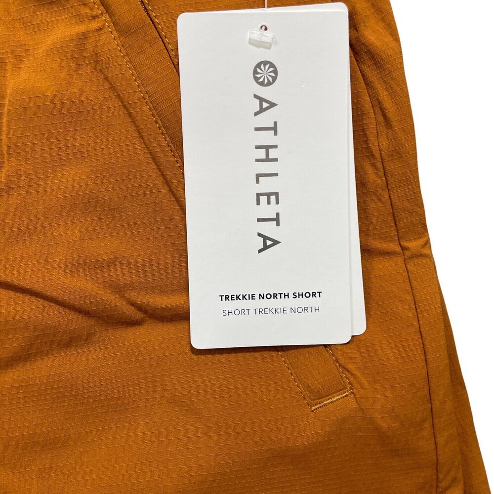 Athleta NEW w/Tags 26 Trekki North‎ Shorts Zipper Pockets - Picture 2 of 5